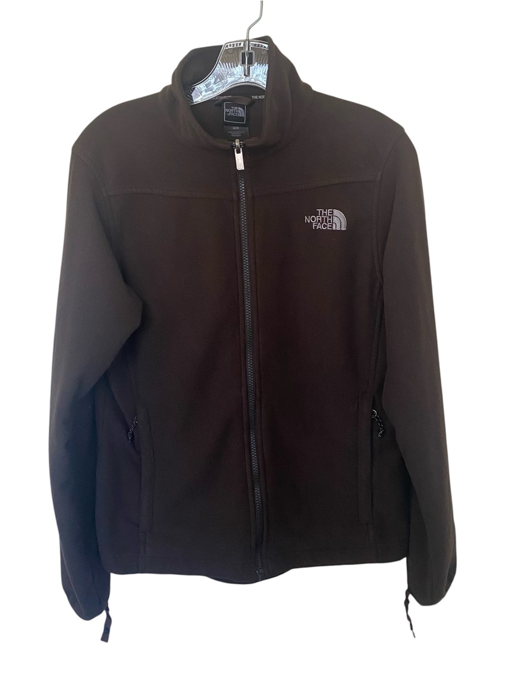 The North Face Womens Brown Full-Zip Fleece Jacket